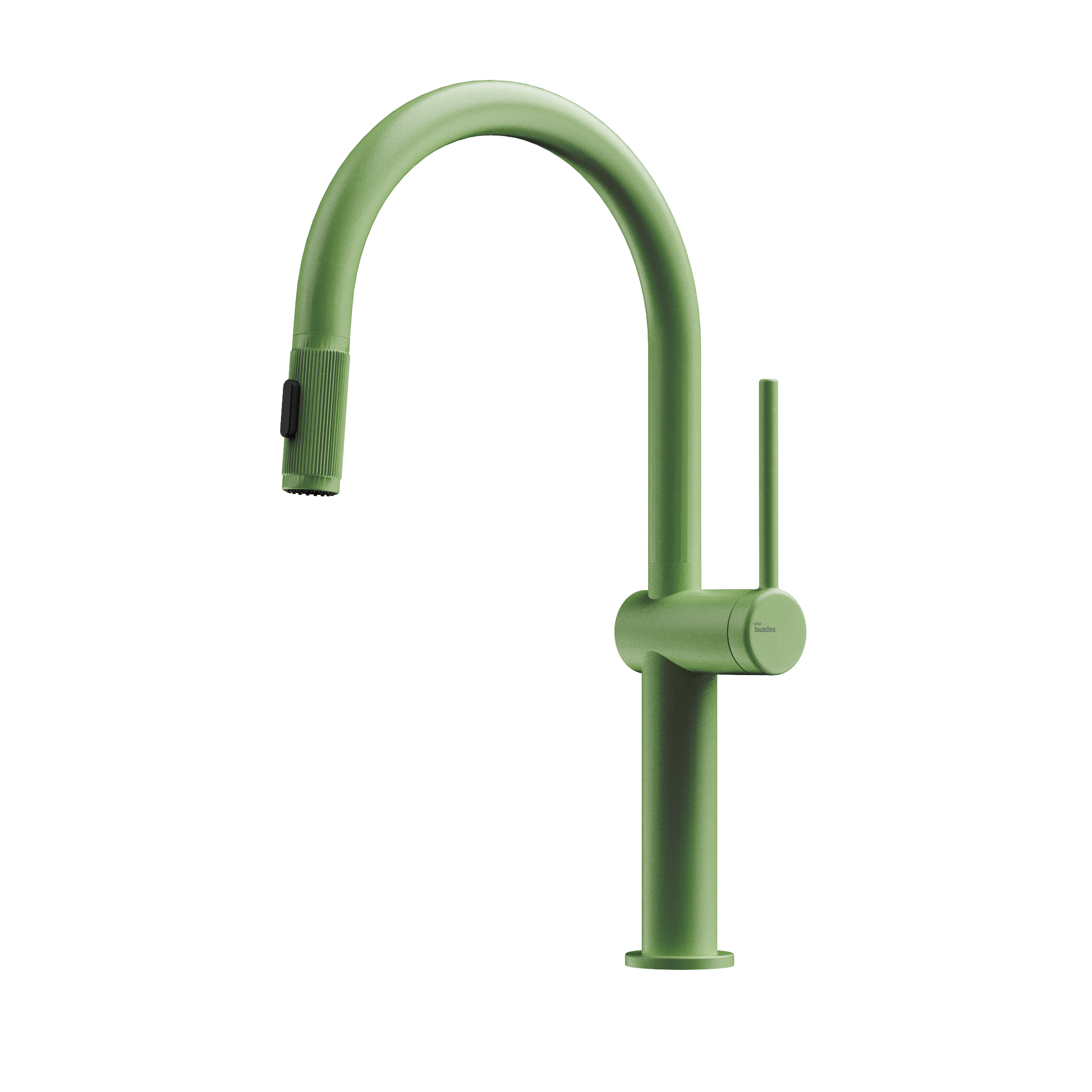 Grifo de cocina de caño alto en C Veritas de color — detalle 7 · Casa Buades