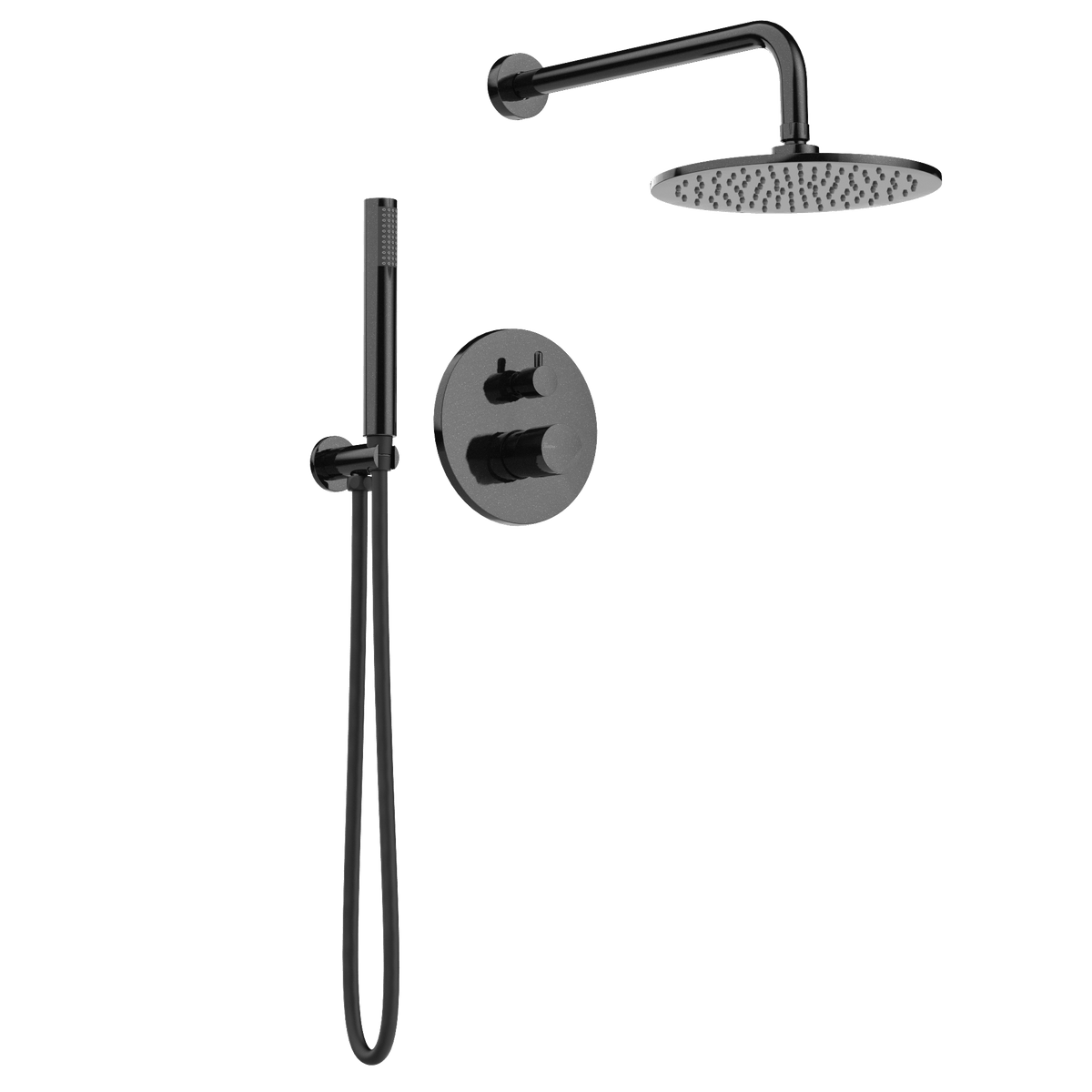 Pack de ducha empotrado con rociador de pared Veritas — Casa Buades