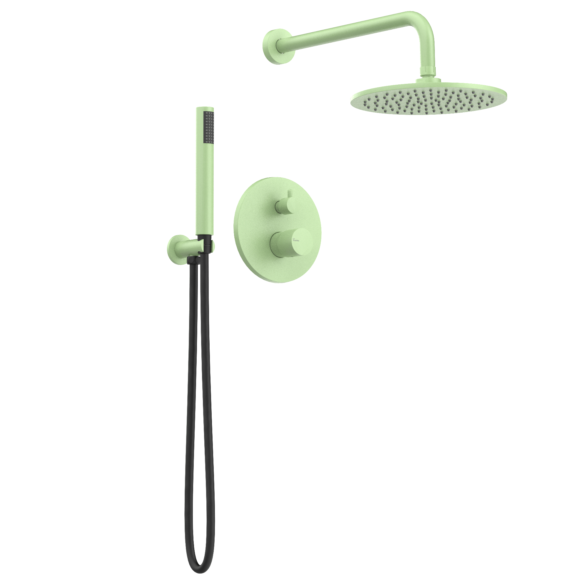 Pack de ducha empotrado 2 vías con rociador de pared Veritas — detalle 7 · Casa Buades