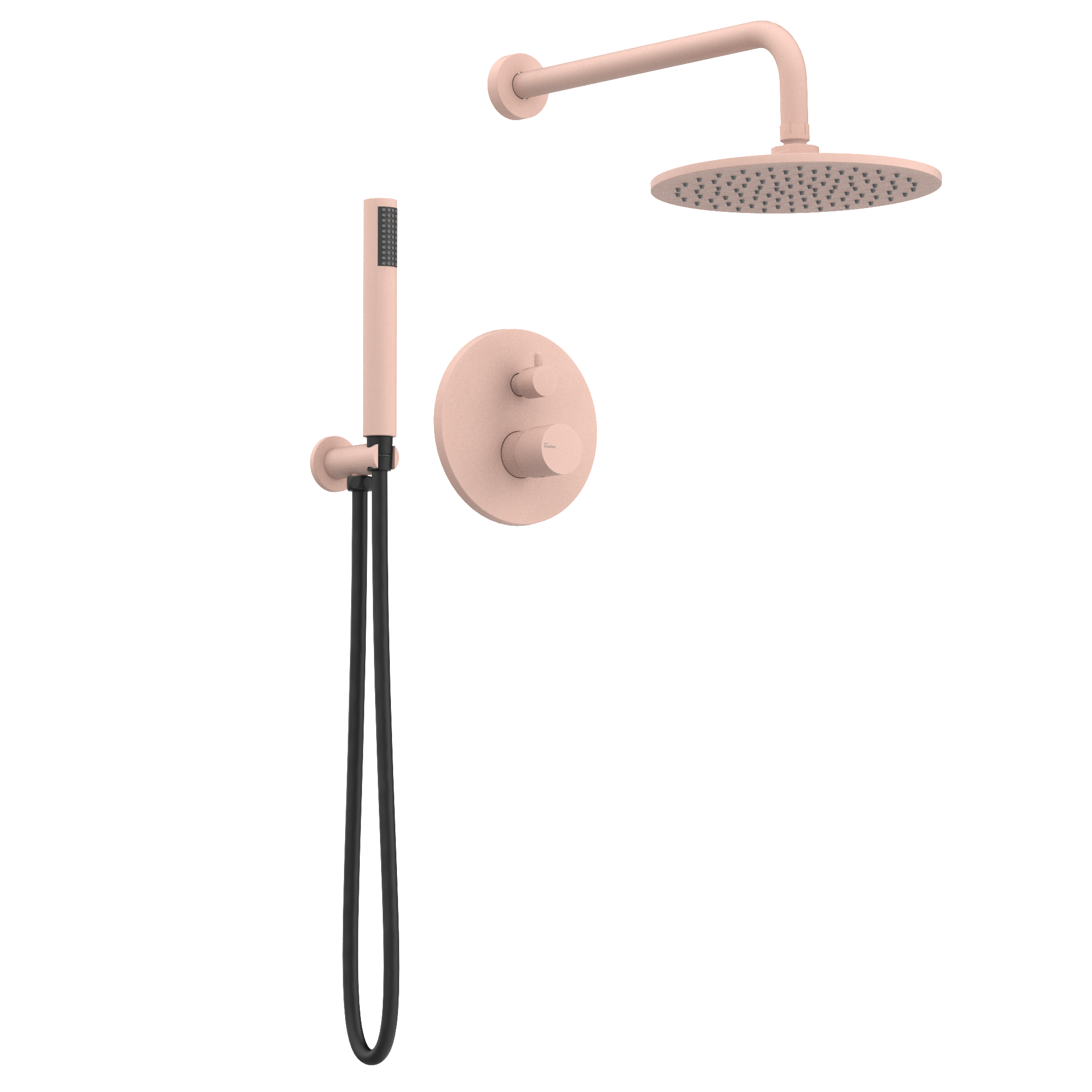 Pack de ducha empotrado 2 vías con rociador de pared Veritas — detalle 11 · Casa Buades