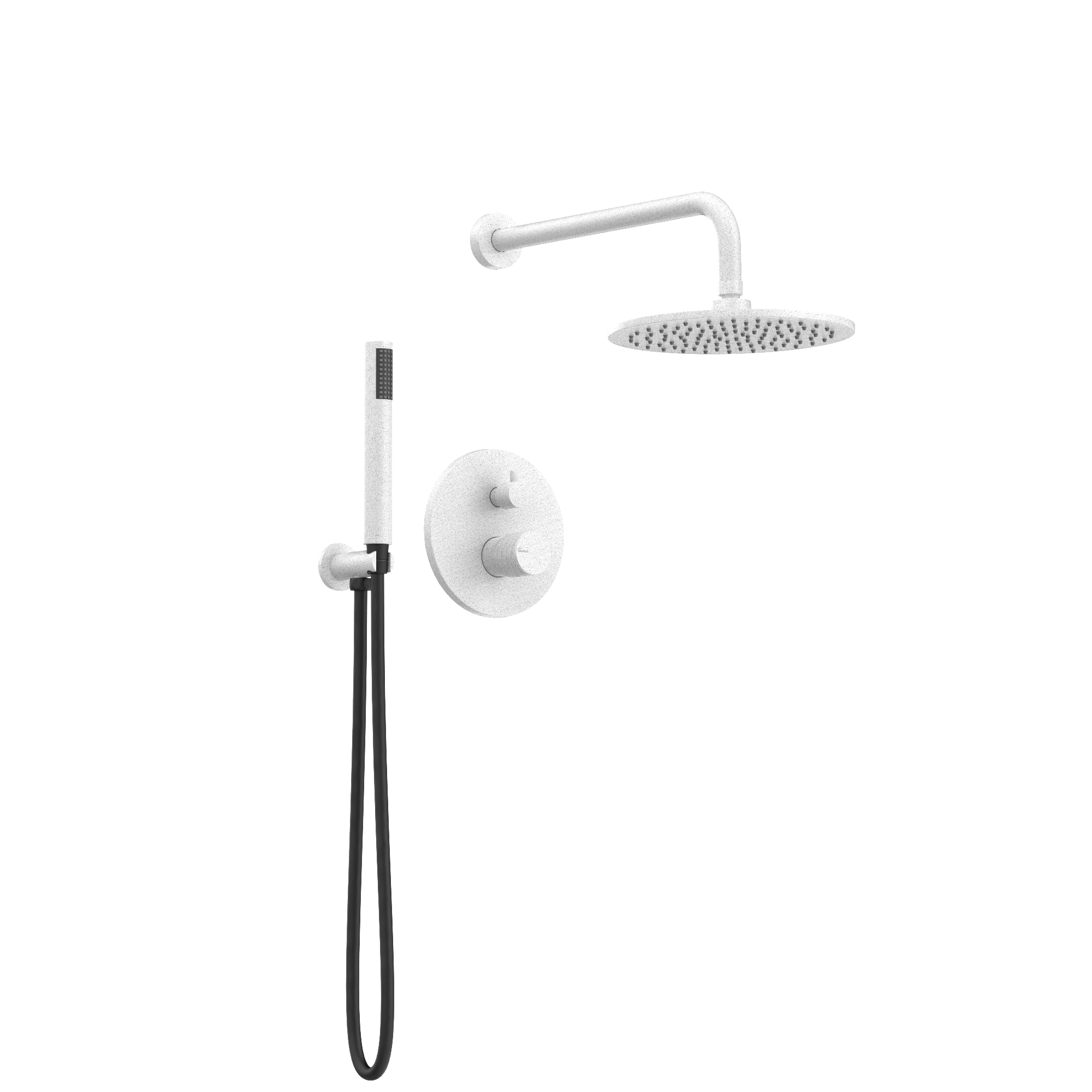 Pack de ducha empotrado con rociador de pared Veritas — Casa Buades