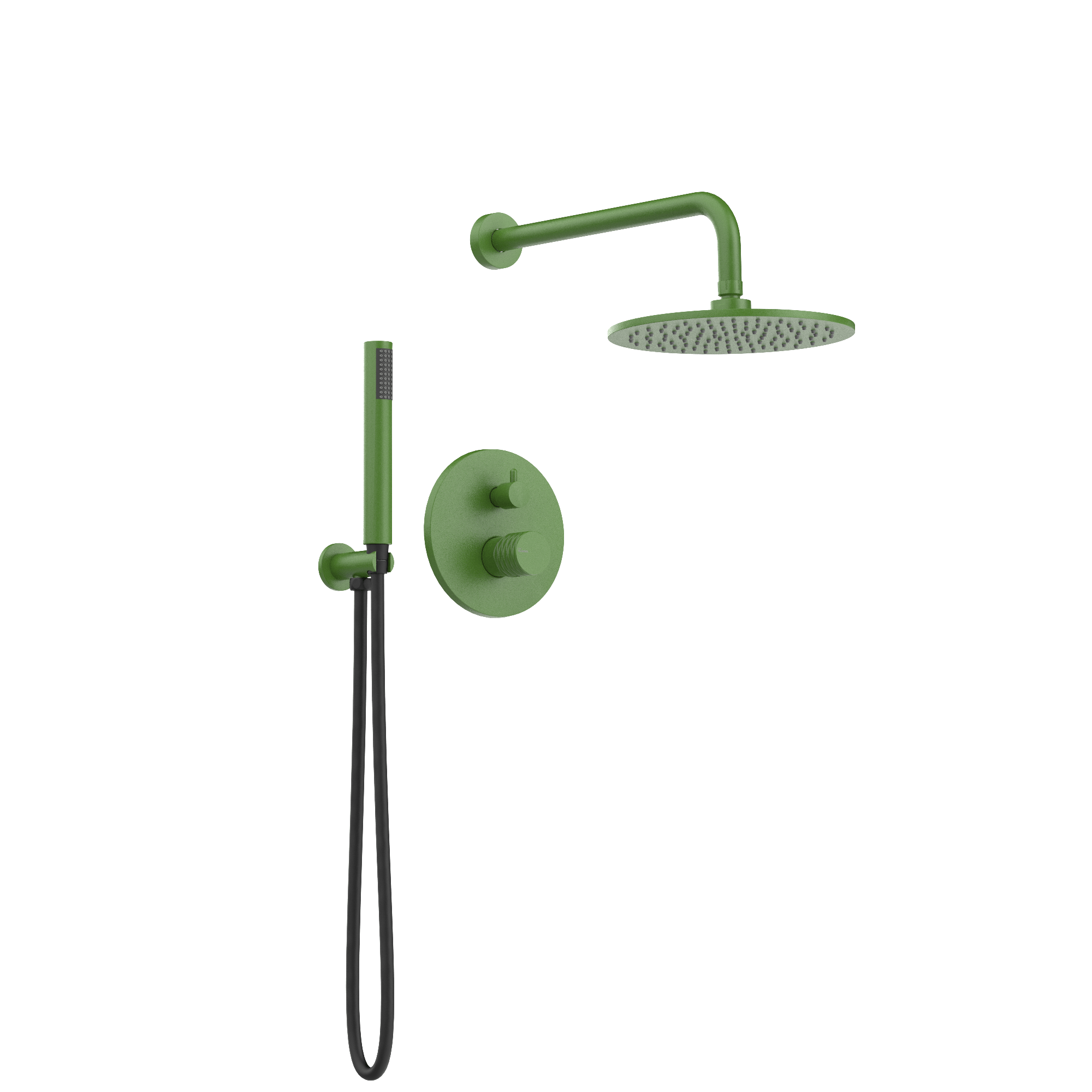 Pack de ducha empotrado con rociador de pared Veritas — Casa Buades