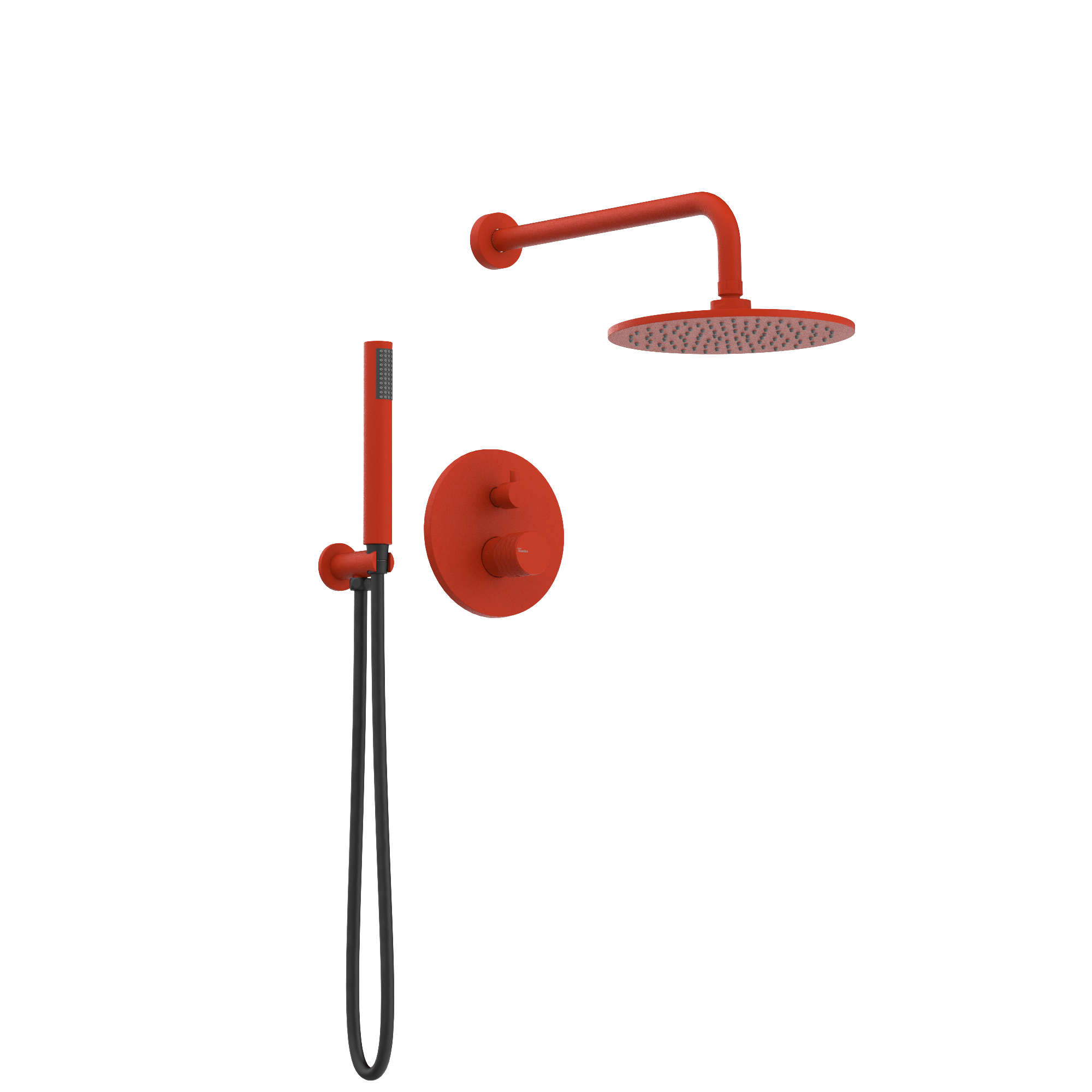 Pack de ducha empotrado con rociador de pared Veritas — Casa Buades
